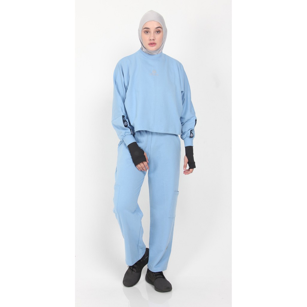 MIVVA+ - 90S Sweater & Cargo Training ( Baju Olahraga Wanita )-4