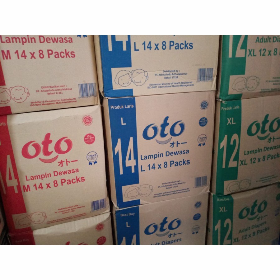 Oto Adult Diapers Perekat M14