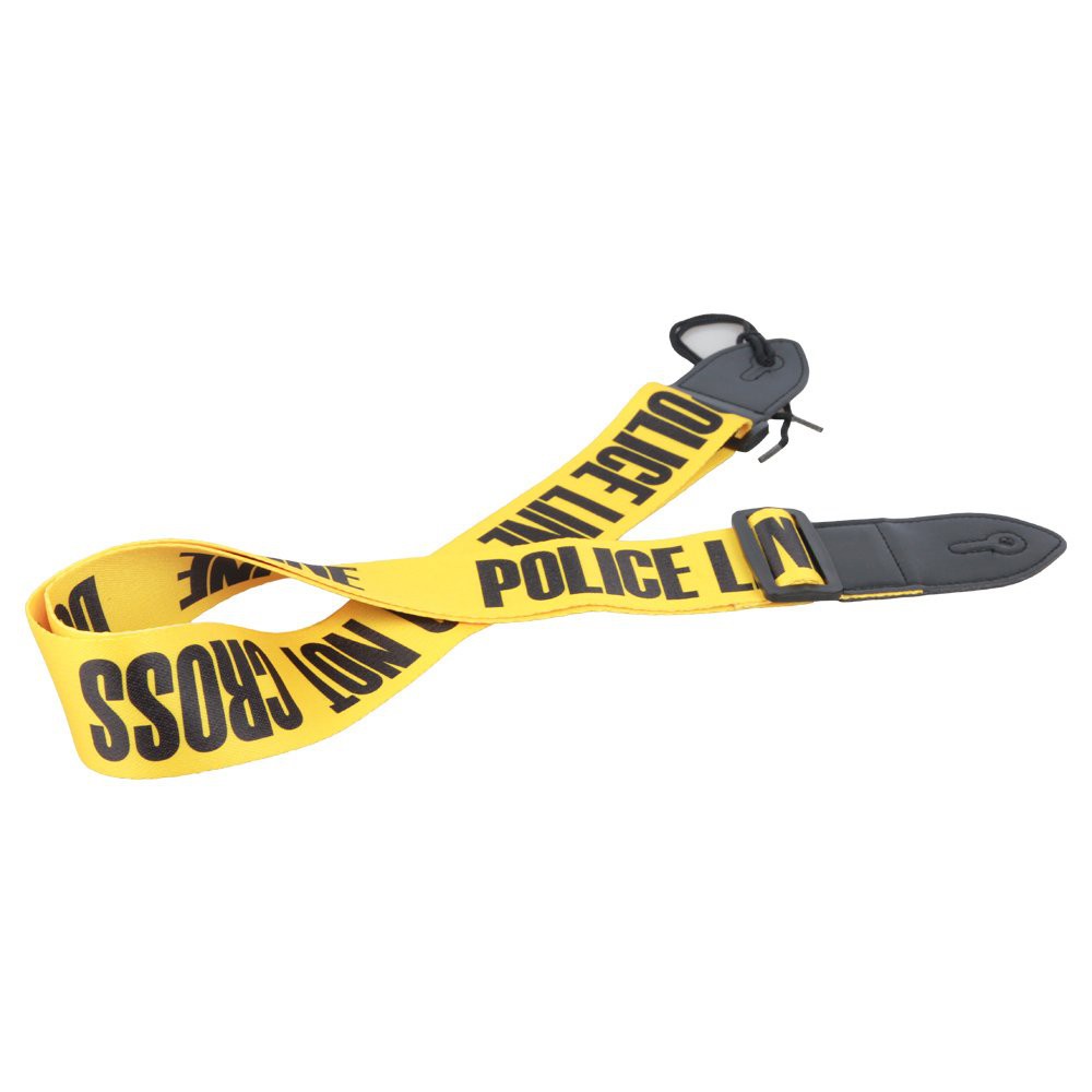 Strap Gitar Kuning Police Line Cowboy