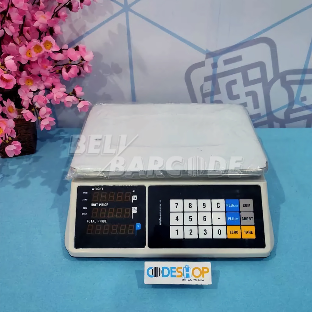 Merch U Touch A98-A99 Timbangan Digital Plus Display Berat &amp; Harga