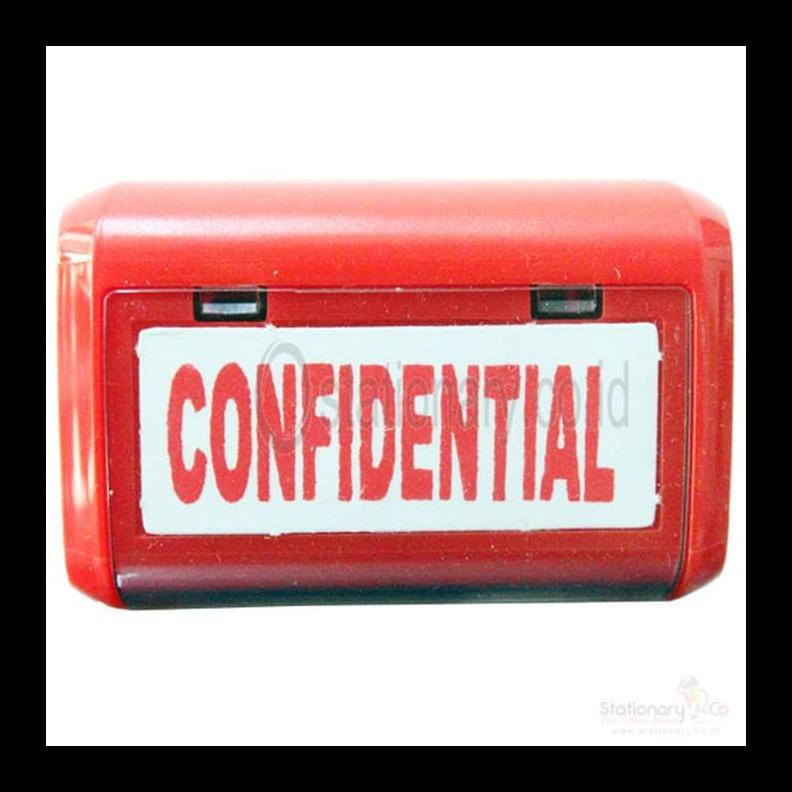 

BANTING HARGA STEMPEL TRODAT PRINTY 3911 CONFIDENTIAL PAKET ALAT TULIS MURAH MERIAH