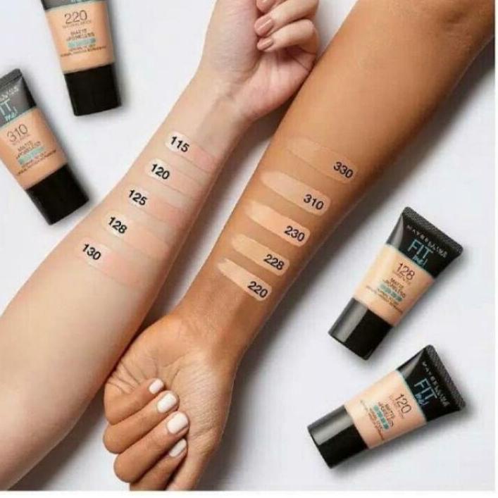 ♛ Maybelline Fit Me Foundation Sachet 5 ml ⇋