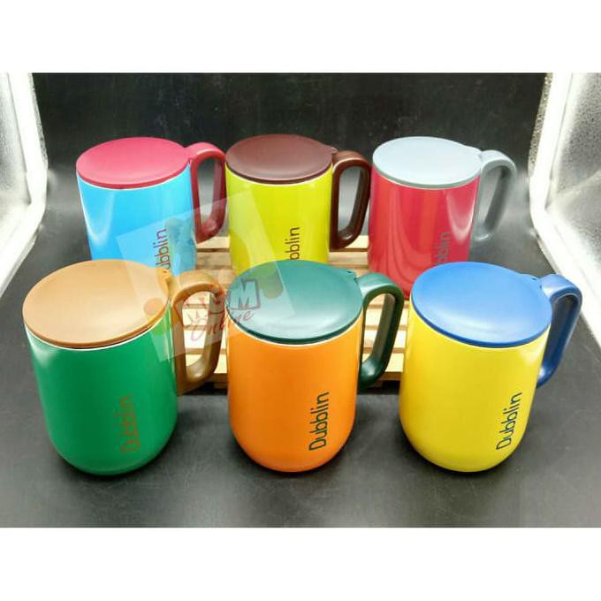 Dubblin polo 220 ml gelas Termos Air Panas Vaccum Tahan Panas Dingin
