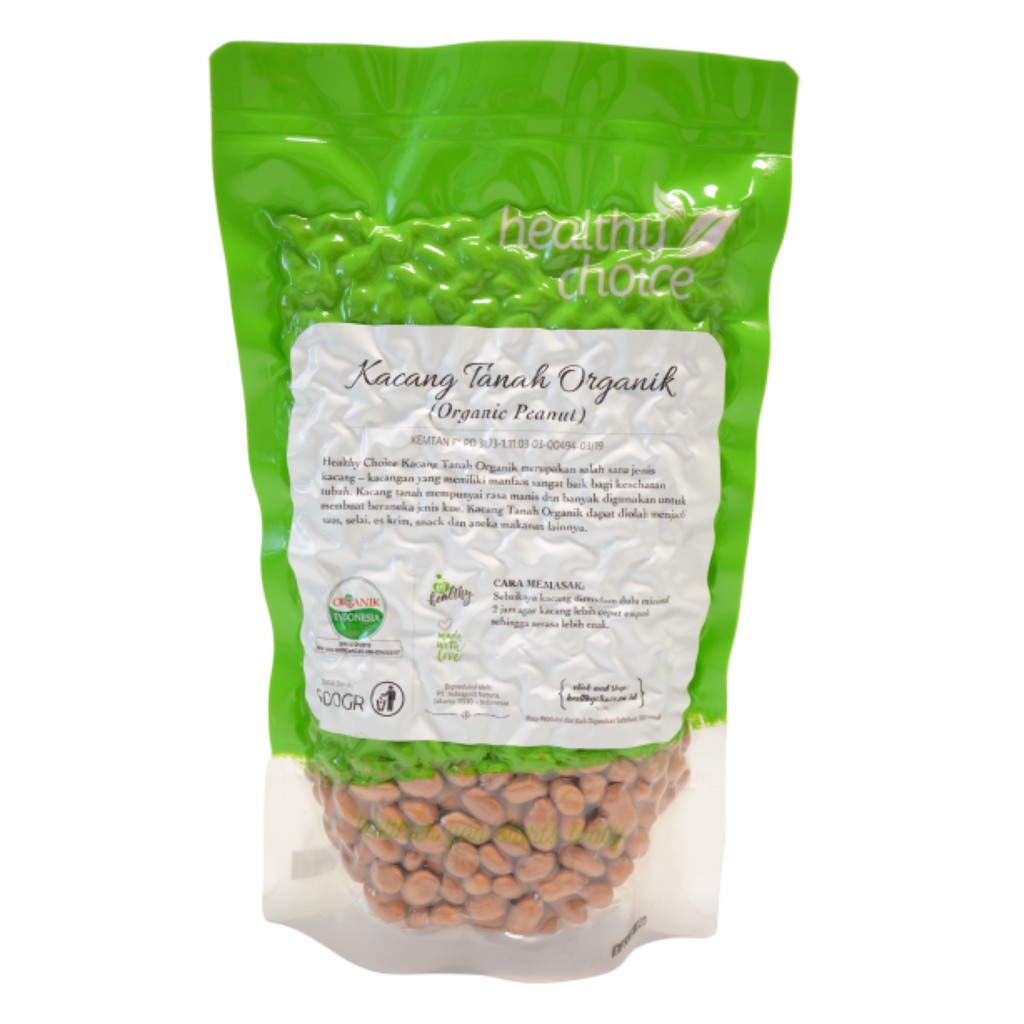 

Healthy Choice Kacang Tanah Organik 500 gr
