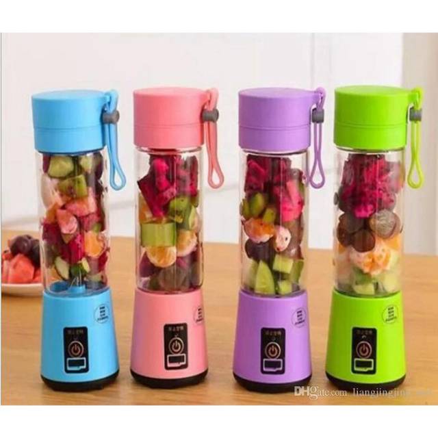 Blender mini portable Juice cup mitsuyama BL 001 Dengan 6 pisau praktis