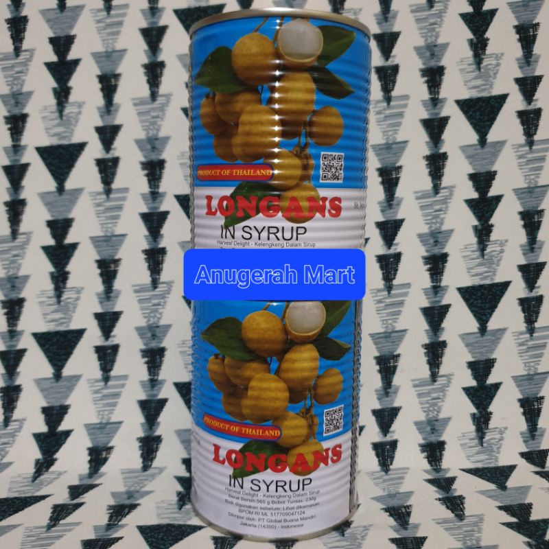 

Longan Canned In Syrup / Kelengkeng Kaleng Harvest 565Gr