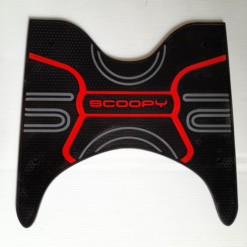 Karpet Karet Pijakan Motor Honda Scoopy/ Karpet Alas Kaki Motor Scoopy Premium