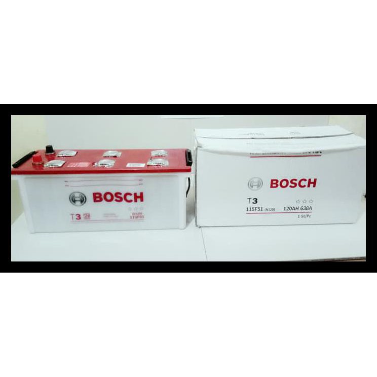 Aki Bosch N120 Untuk Generator Genset,Mitsubishi Bus,Hino Bus