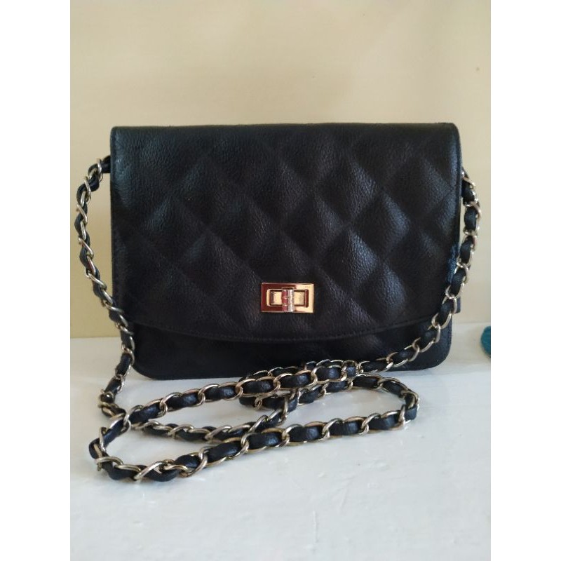 tas Kulit Asli ala chanel