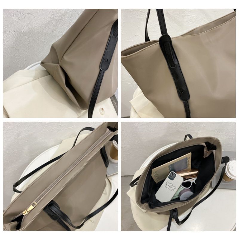 7768 𝙂𝙡𝙖𝙘𝙚 𝘽𝙖𝙜 Tote Bag Import Bahan Parasut Glosy Waterproof