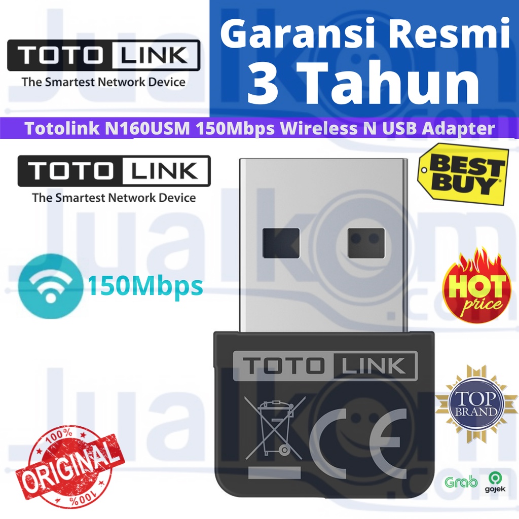 TOTOLINK N160USM Wifi Adapter Wifi Receiver Wifi Usb Dongle