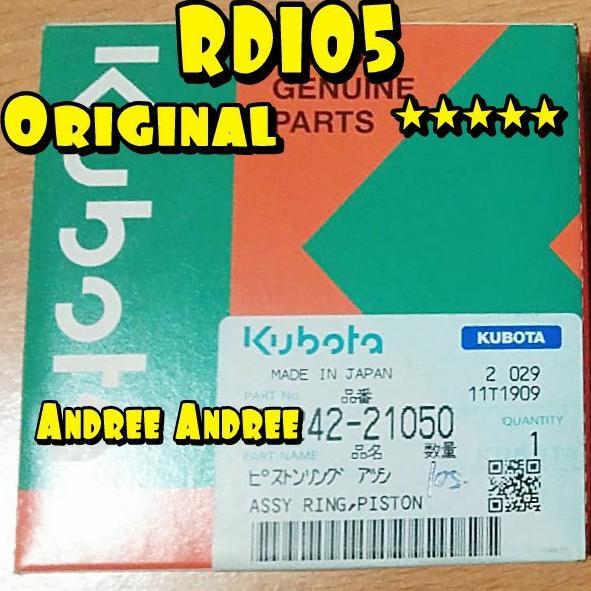 "'''] RD 105 KND 110 DI Ring Piston Seher Kubota RD105 KND110 DI Original