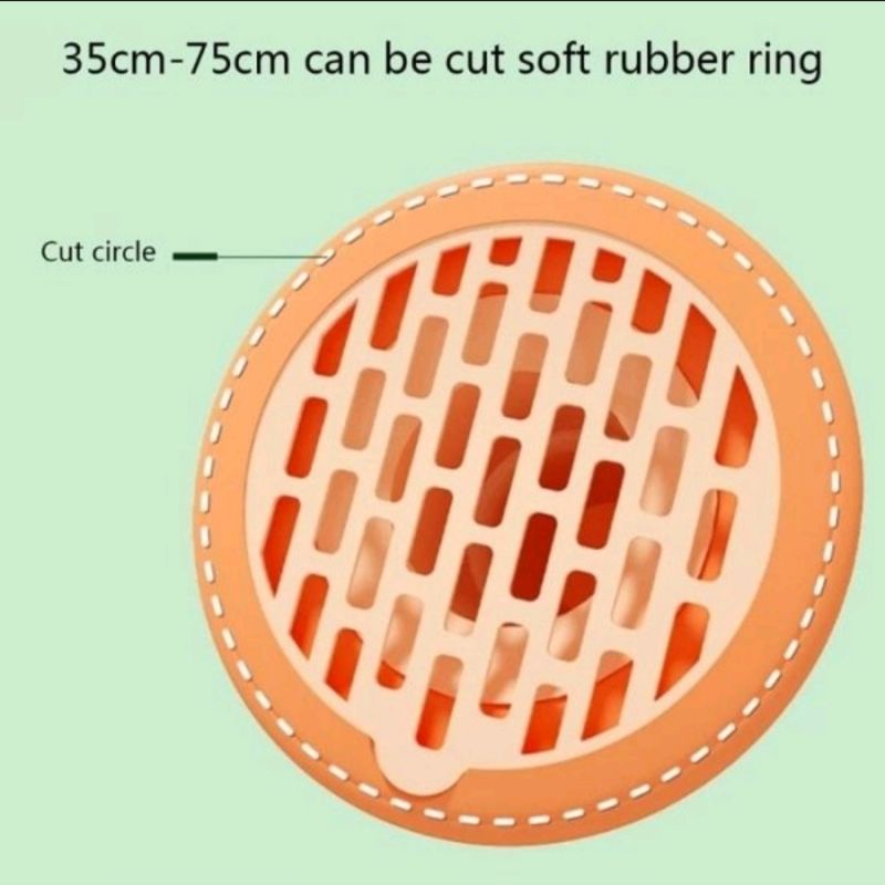 TUTUP LUBANG SALURAN AIR ANTI BAU &amp; ANTI SERANGGA PRAKTIS MURAH