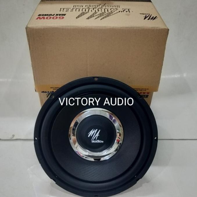 Subwoofer Pasif Audio Mobil MA Audio MA-1224 12 Inch Double Voice Coil