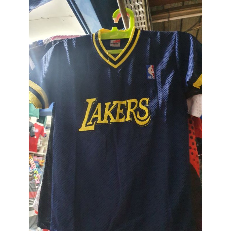 KAOS TSHIRT NBA BASKET LAKERS SPURS BULLS MURAH