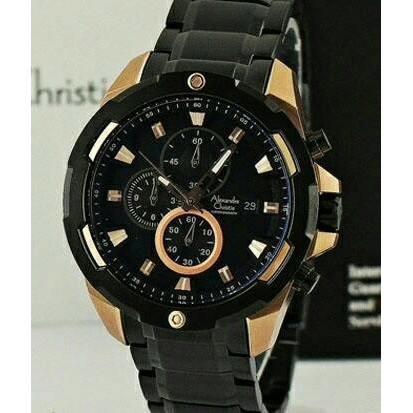 ALEXANDRE CHRISTIE AC 6305 PRIA ROSEGOLD BLACK ORIGINAL