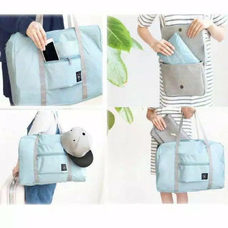 TAS TRAVEL BESAR LIPAT  / TAS HAND CARRY / FOLDABLE TRAVEL BAG
