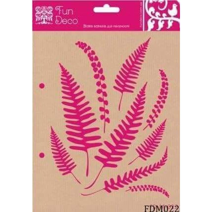 

Fun Deco Stencil ~ FDM022