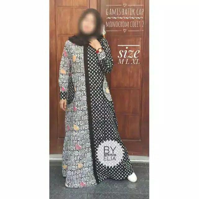 Gamis Batik Cap Fatimah