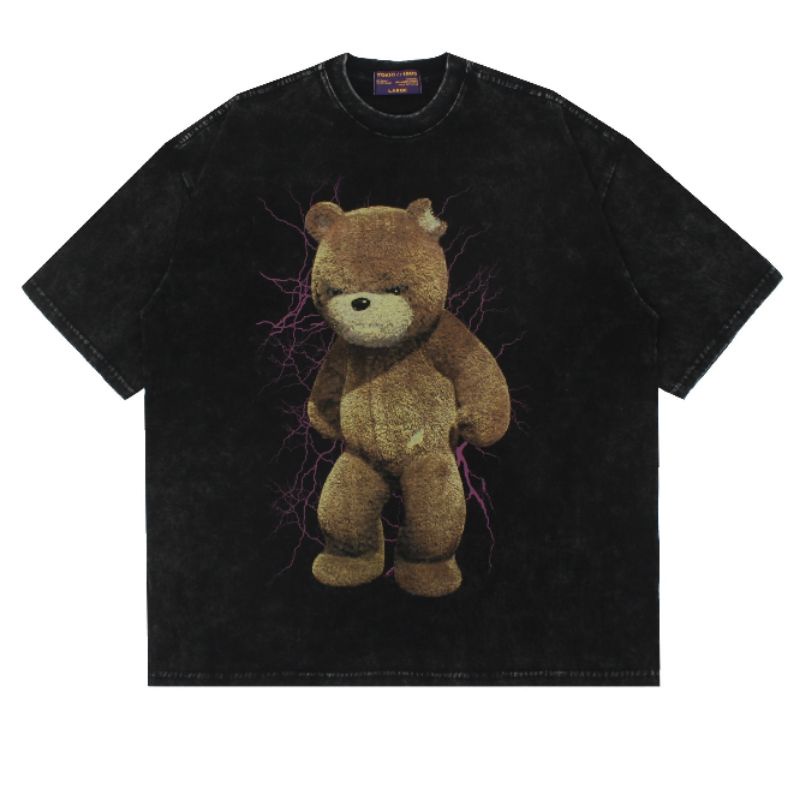 KAOS TSHIRT LOCAL BRAND TOXIC 1805 BEAR TOXIC