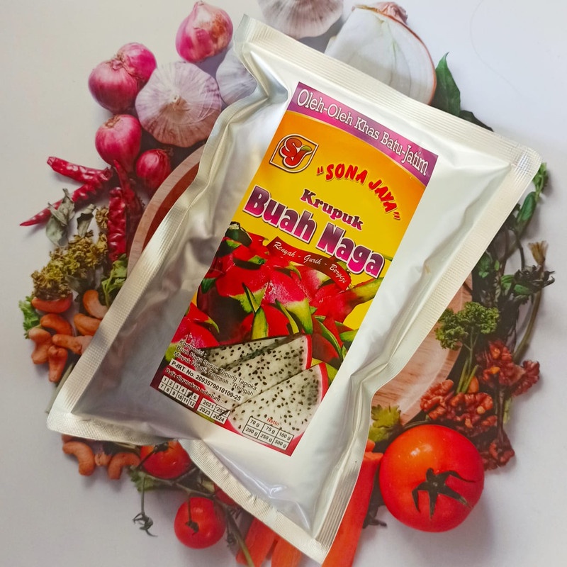 

Kerupuk Buah Naga
