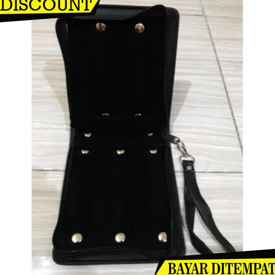 (BAYAR DITEMPAT) TAS CINCIN BATU AKIK UKURAN SEDANG 5 SLOT DOMPET CINCIN BATU AKIK DA5260