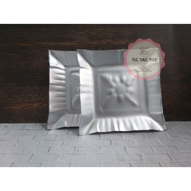 Piring Kue Kertas / Piring Kue Ultah / Piring Kue Kotak / Piring Kotak Kertas