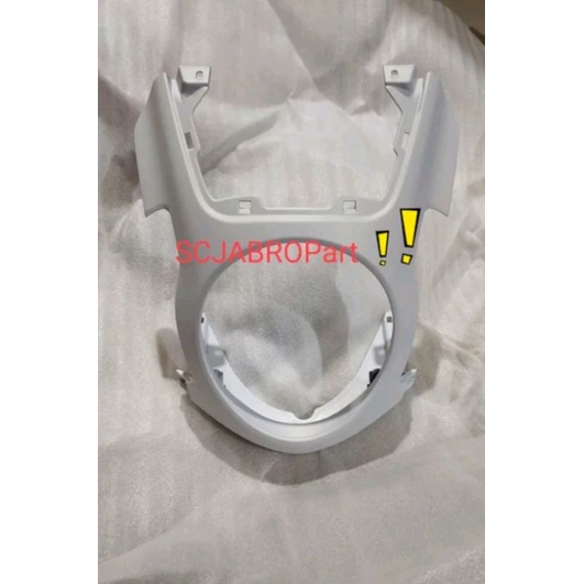 COVER RR CENTER WHITE DOFF..NEW HONDA SCOOPY ESP K2F... 83750 K2F N00ZQ..ORI AHM