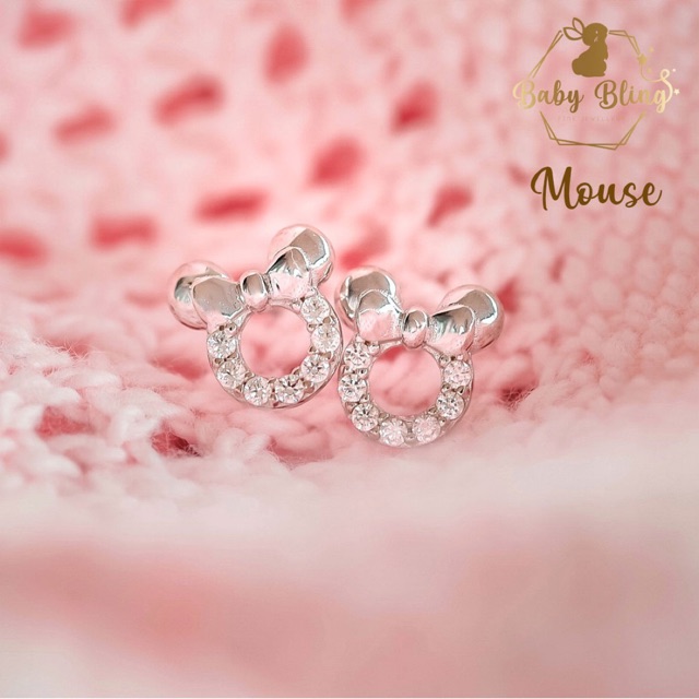 Anting Bayi &amp; Dewasa Baby Bling - Model Mouse