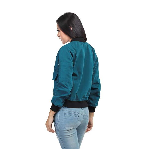 Jaket casual wanita / jaket cewek murah / jaket perempuan trendy / jaket cewek distro SMD 669