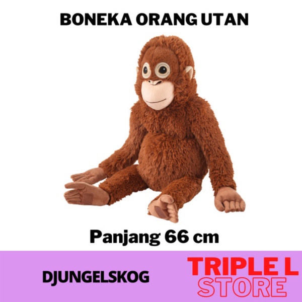 

Unik Boneka Orang Utan Boneka Monyet Lembut Premium Panjang 66 cm Berkualitas