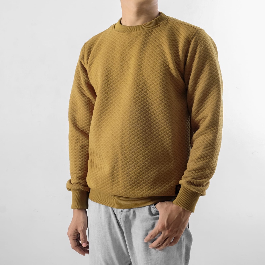 Sweater Pria Basic Polos Knitt Crewneck Cewek Cowok Oversize Sweter Krunek Pria Distro