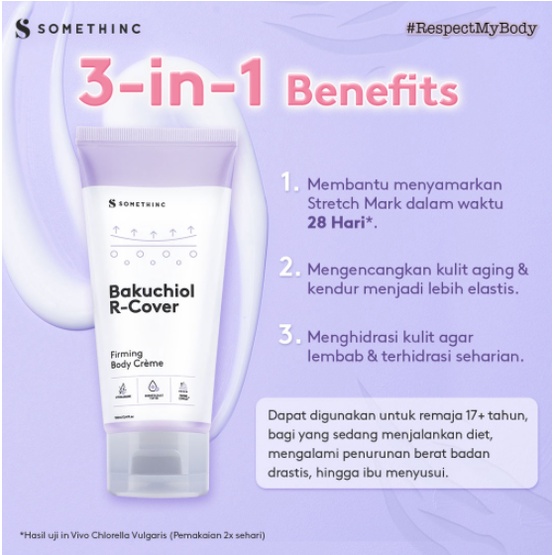 SOMETHINC Bakuchiol R-Cover Firming Body Crème