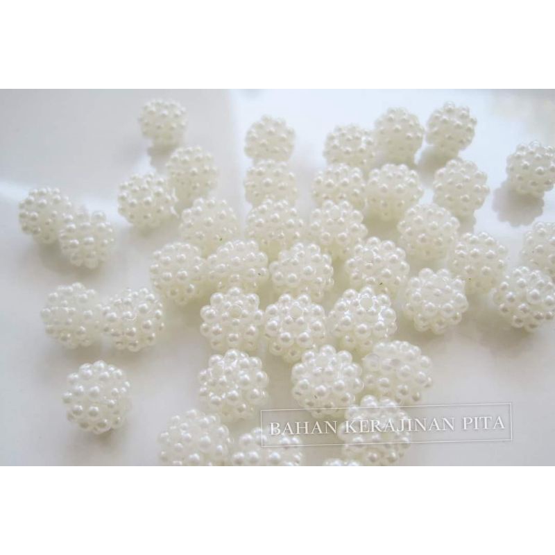 manik rambutan Mutiara Ball 10mm