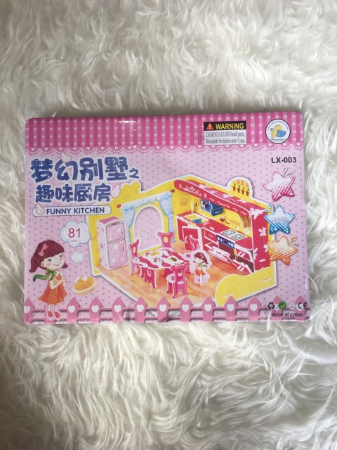 (LOLI-JKT) Puzzle 3DIMENSI UKURAN BESAR BAHAN GABUS 85 MOFIT