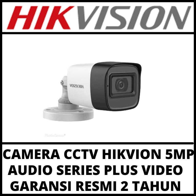 CAMERA CCTV OUTDOR HIKVISION 5MP AUDIO SERIES TURBO HD KAMERA CCTV