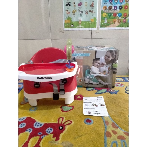 preloved kursi makan bayi babydoes