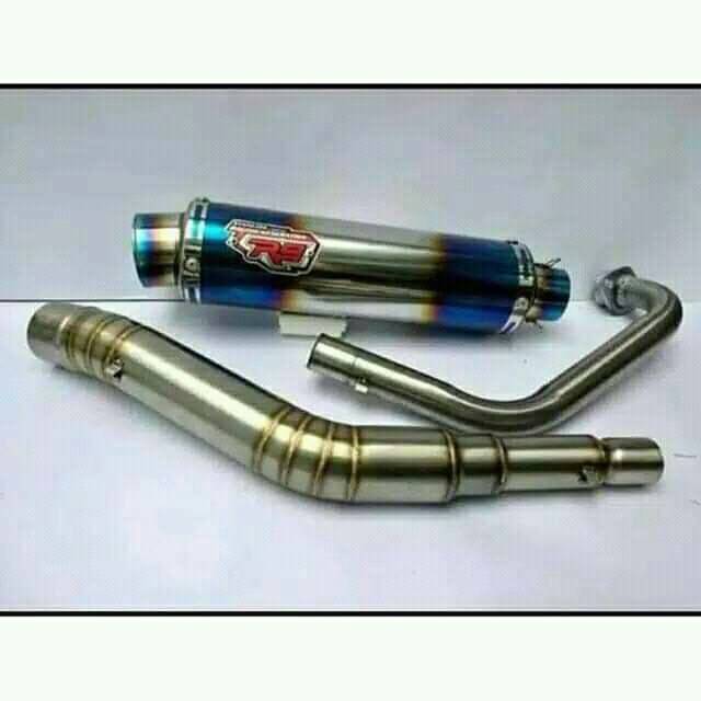 Knalpot racing r9 pnp motor gl.mp.cb