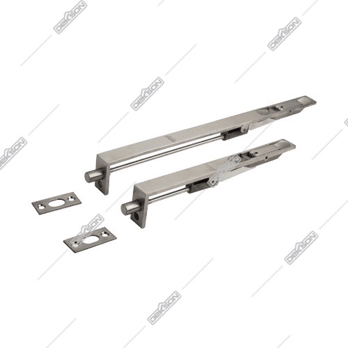 PERTUKANGAN MATERIAL BANGUNAN FLUSH BOLT DEKKSON / DEKSON FB 050 (UKURAN : 8" 12" 18" 24")