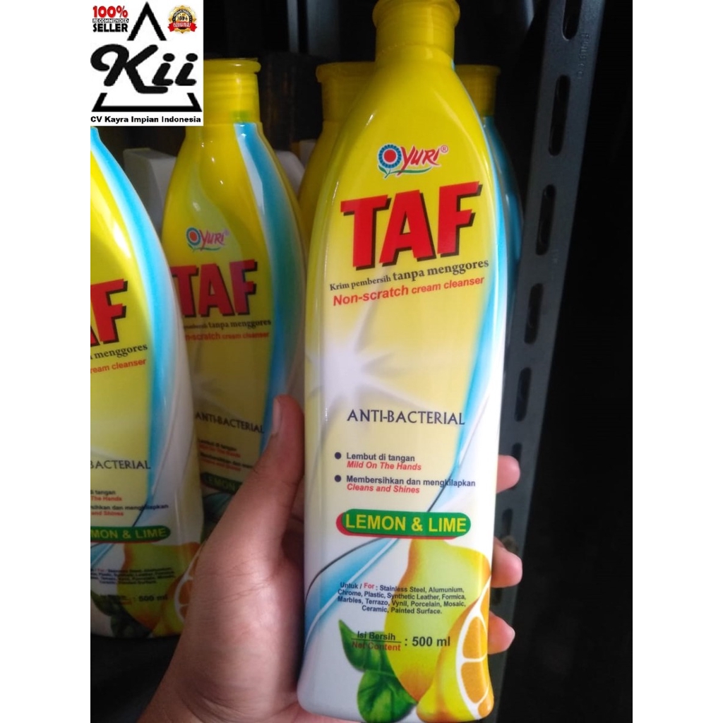 Taf Cream Cleanser Lemon &amp; Lime 500ml - Pembersih Stainless Steel