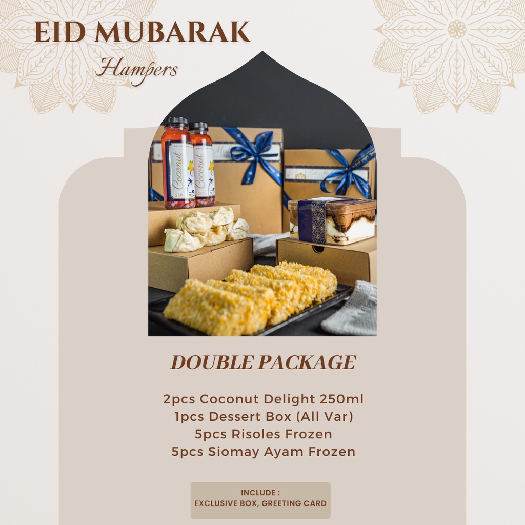 

Hampers Lebaran - Double Package 2-4 orang (Surabaya Only)