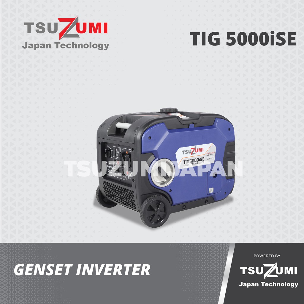 Genset Inverter 5 KVA 4000 watt Super Silent Remot TIG5000iSE - 4000 Watt