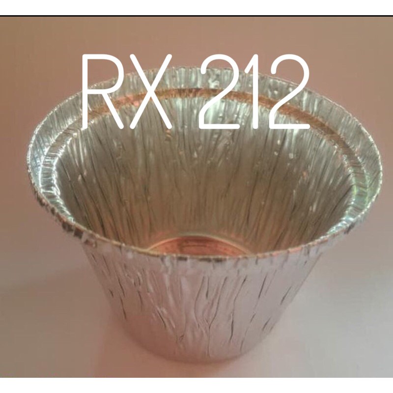 Alumunium Foil Cup Rx 212 Aluminium Tray Rx212 Zuppa Soup (10pcs)