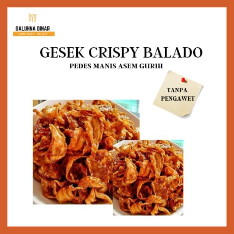 

ikan asin tawar kapas gesek kering crispy sambal bumbu balado camilan tradisional