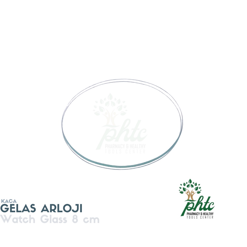 Kaca Arloji 8 cm l Watch Glass l Gelas Arloji Kaca Diameter 8cm