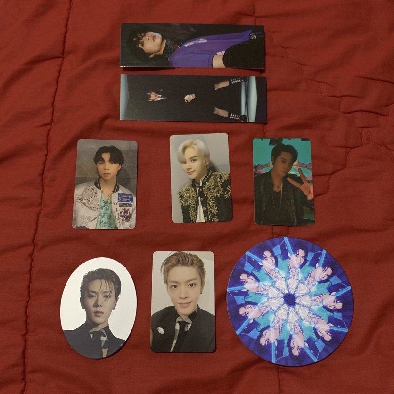 NCT127 FAVORITE (PC, Pendant card, bookmark, benefit mecima) yuta doyoung jungwoo johnny mark