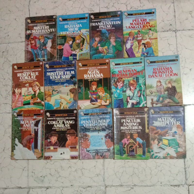 Detektif cilik Hawkeye Collins & Amy Adams