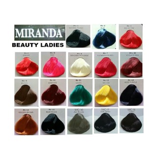 Paling Bagus 24+ Gambar Warna Semir Miranda - Gani Gambar