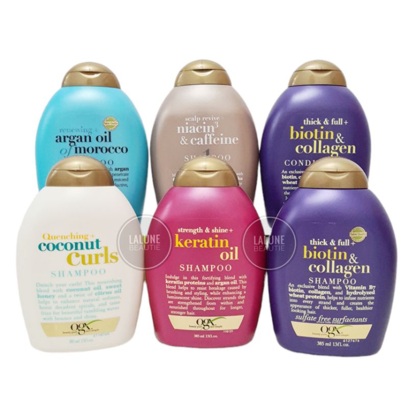 Jual Ogx Shampoo dan Conditioner 385ml Shopee Indonesia