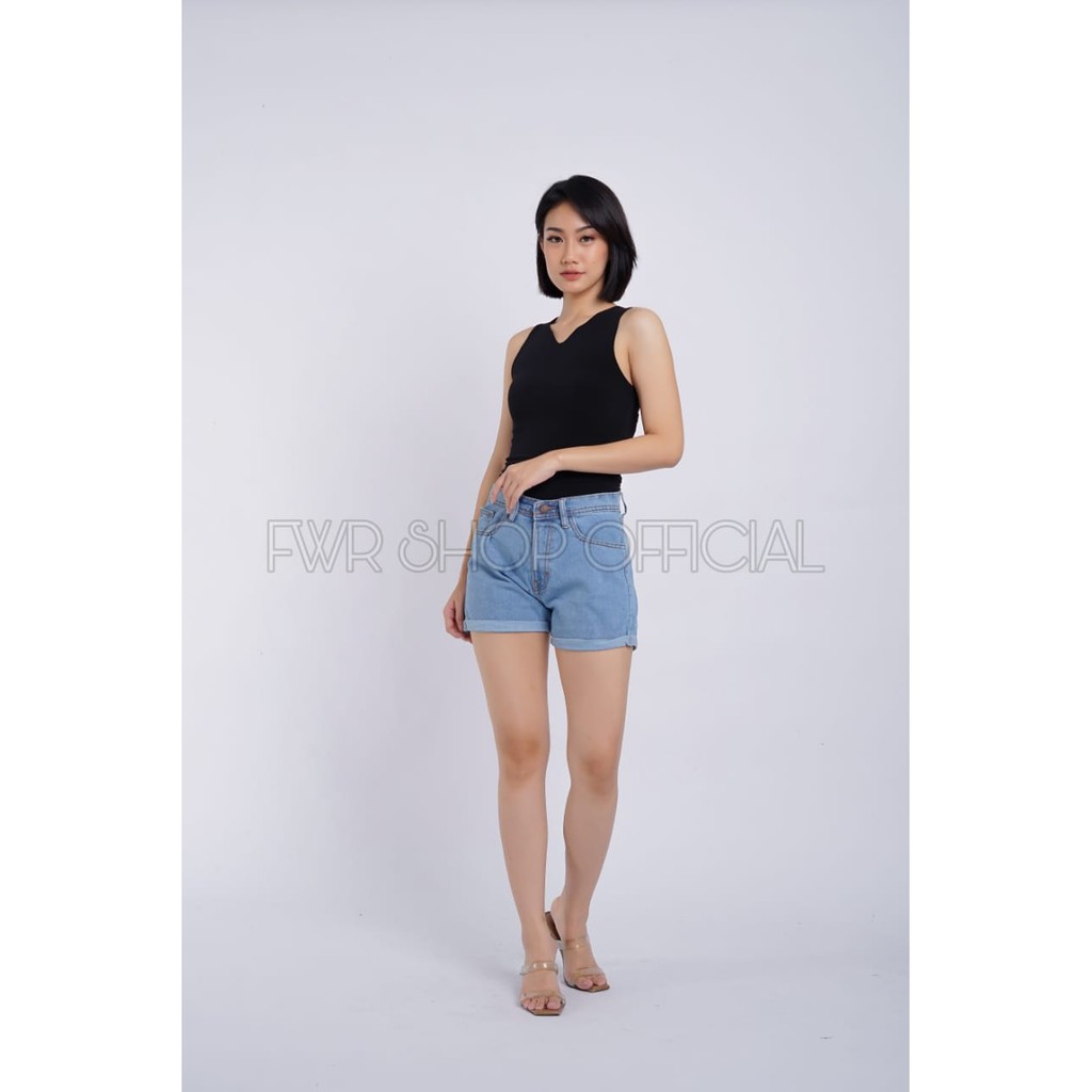 FWR - Celana Pendek jeans wanita Hot Pants Spring